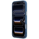Kryt Guess 4G & Big Resin Logo pro iPhone 17 Pro / 18 Pro light blue