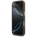 Kryt Guess 4G Triangle Logo MagSafe pro iPhone 17 Pro / 18 Pro - hněd