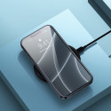BASEUS ARAJ000401 Simple Case Silikonový odolný kryt pro iPhone 13 Pro, kouřově černý