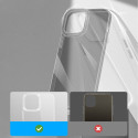 BASEUS ARAJ000401 Simple Case Silikonový odolný kryt pro iPhone 13 Pro, kouřově černý