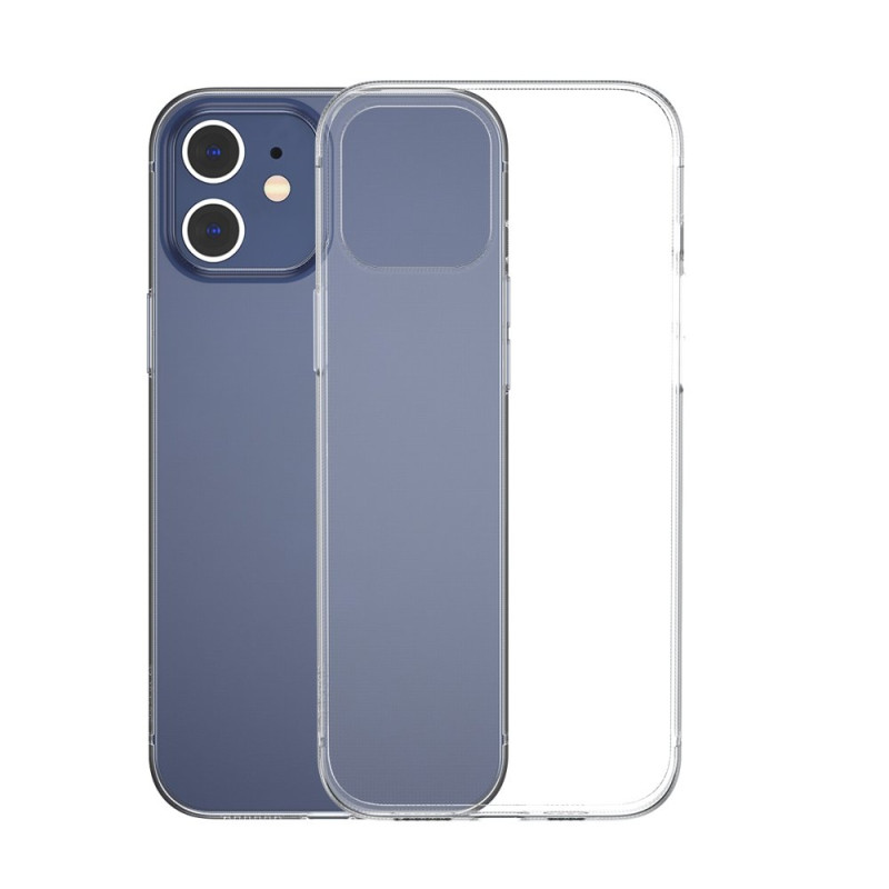 BASEUS ARAPIPH54N-02 Silikonový kryt pro iPhone 12 Mini, čirý