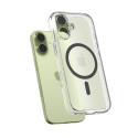 Pouzdro Spigen Ultra Hybrid Mag MagSafe pro iPhone 17 – Clear/Graphite