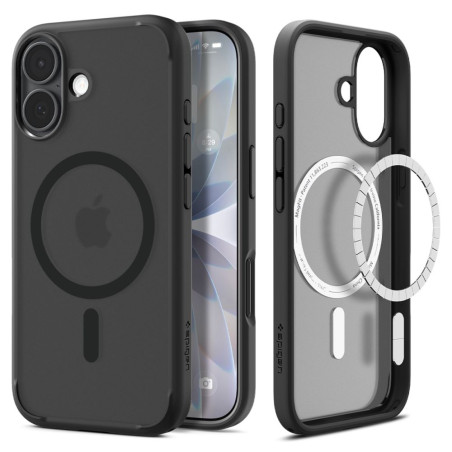 Pouzdro Spigen Ultra Hybrid Mag MagSafe pro iPhone 17 – Frost Black