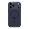 Pouzdro Spigen Ultra Hybrid Mag MagSafe pro iPhone 17 Pro – Clear/Deep Blue