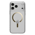 Pouzdro Spigen Ultra Hybrid Mag MagSafe pro iPhone 17 Pro – Clear/Gold