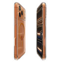 Pouzdro Spigen Ultra Hybrid Mag MagSafe pro iPhone 17 Pro – Clear/Orange
