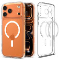 Pouzdro Spigen Ultra Hybrid Mag MagSafe pro iPhone 17 Pro – Clear/White