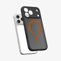 Pouzdro Spigen Ultra Hybrid Mag MagSafe pro iPhone 17 Pro – Frost Black/Orange