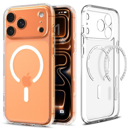 Pouzdro Spigen Ultra Hybrid Mag MagSafe pro iPhone 17 Pro – Frost White