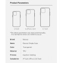 BASEUS ARAPIPH54N-02 Silikonový kryt pro iPhone 12 Mini, čirý