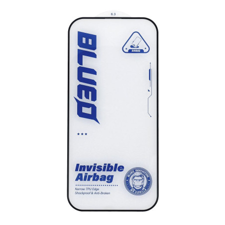 Blueo 5D Mr. Monkey Glass iPhone 17 ochranné sklo black
