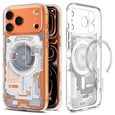 Pouzdro Spigen Ultra Hybrid Mag MagSafe pro iPhone 17 Pro – Zero One White
