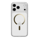 Pouzdro Spigen Ultra Hybrid Mag MagSafe pro iPhone 17 Pro Max – Clear/Gold