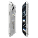 Pouzdro Spigen Ultra Hybrid Mag MagSafe pro iPhone 17 Pro Max – Clear/Gold