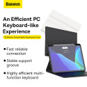 BASEUS ARJK000013 Obal s odnímatelnou bezdrátovou klávesnicí pro iPad Pro 11", QWERTY, černá