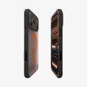Pouzdro Spigen Ultra Hybrid Mag MagSafe pro iPhone 17 Pro Max – Frost Black/Orange