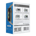 Blueo Mr. Monkey Glass 5D pro Apple Watch 10/11 46mm – černé