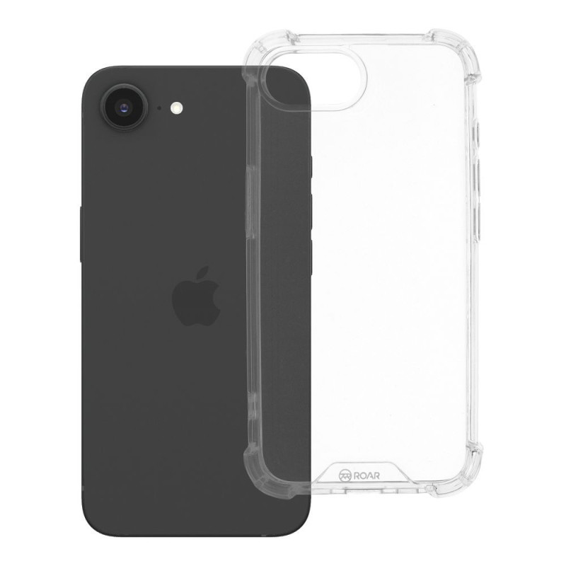 Kryt ROAR ARMOR JELLY pro iPhone 16e - transparentní