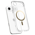 Pouzdro Spigen Ultra Hybrid Mag MagSafe pro iPhone Air – Clear/Gold