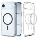 Pouzdro Spigen Ultra Hybrid Mag MagSafe pro iPhone Air – Clear/Graphite