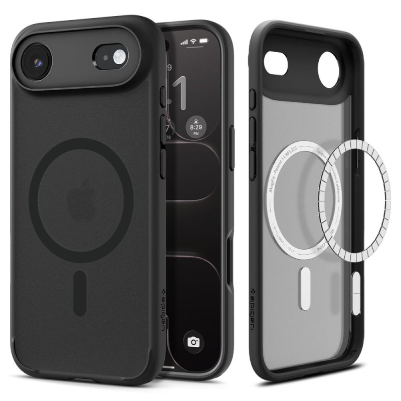Pouzdro Spigen Ultra Hybrid Mag MagSafe pro iPhone Air – Frost Black