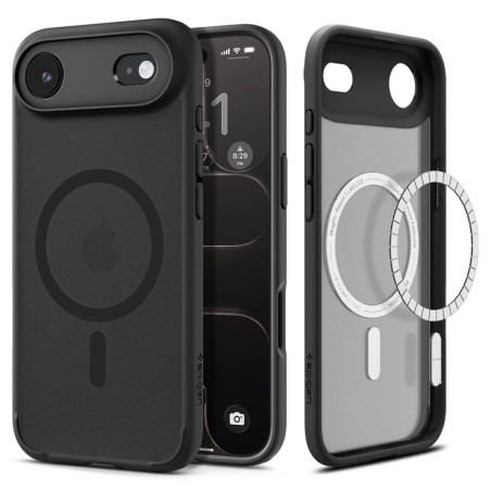 Pouzdro Spigen Ultra Hybrid Mag MagSafe pro iPhone Air – Frost Black