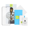 Ochranné sklo Blueo 5D Mr. Monkey Glass iPhone XR black