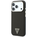 Kryt Guess KEVlar Triangle Logo pro iPhone 17 Pro / 18 Pro - hnědý