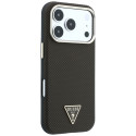 Kryt Guess KEVlar Triangle Logo pro iPhone 17 Pro / 18 Pro - hnědý