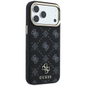 Kryt Guess Peony 4G Small pro iPhone 17 Pro/18 Pro - black
