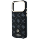 Kryt Guess Peony 4G Small pro iPhone 17 Pro/18 Pro - black