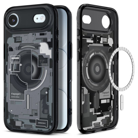 Pouzdro Spigen Ultra Hybrid Mag MagSafe pro iPhone Air – Zero One Black