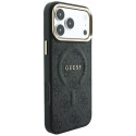 Kryt Guess EMBOSSED 4G Classic MagSafe pro iPhone 17 Pro / 18 Pro - č