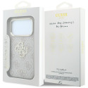 Kryt Guess 4G & BIG STRASS LOGO iPhone 17 Pro / 18 Pro - růžová
