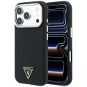 Kryt Guess Kevlar Triangle Logo MagSafe iPhone 17/18 Pro black