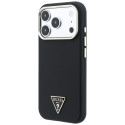 Kryt Guess Kevlar Triangle Logo MagSafe iPhone 17/18 Pro black