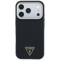Kryt Guess Kevlar Triangle Logo MagSafe iPhone 17/18 Pro black