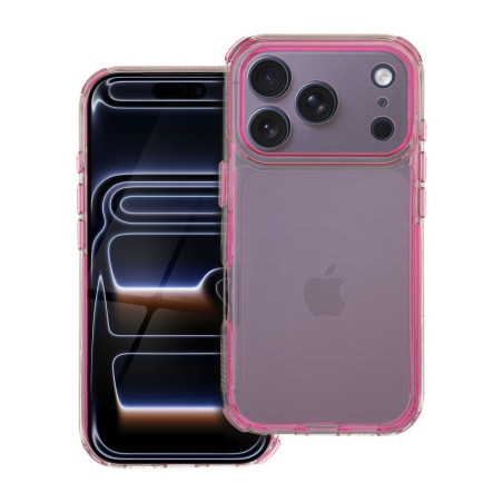 Kryt MATRIX CLEAR iPhone 17 Pro / 18 Pro pudrově růžová
