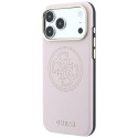 Kryt Guess 4G GOLD Logo MagSafe pro iPhone 17 Pro / 18 Pro - růžová