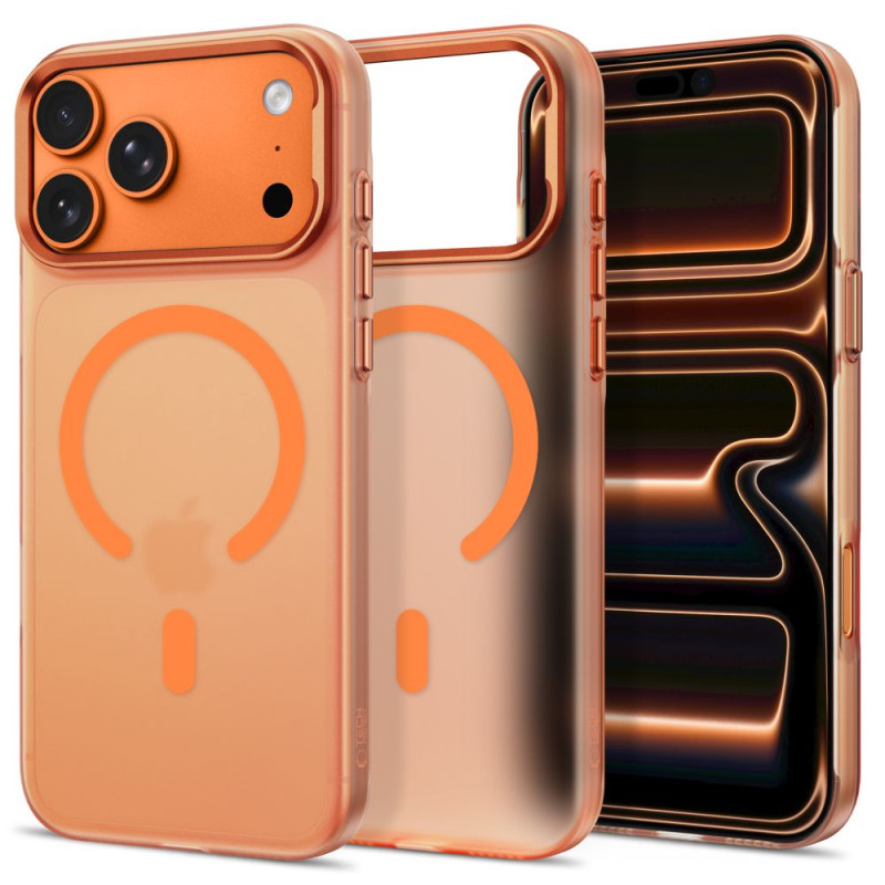 Kryt Tech-Protect MagZero pro iPhone 17 Pro / 18 Pro - matná oranžová