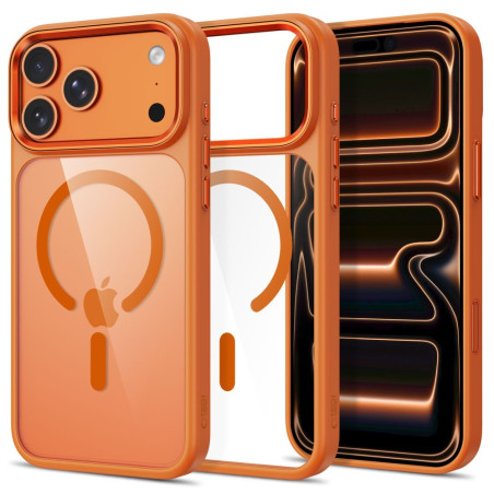 Kryt Tech-Protect Magmat MagSafe pro iPhone 17/18 Pro - oranžový