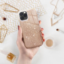 Kryt SHINING pro iPhone 17 PRO – třpytivá zlatá