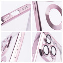 Kryt GLAM iPhone 17 Pro / 18 Pro - pudrově růžová