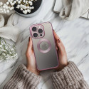 Kryt GLAM iPhone 17 Pro / 18 Pro - pudrově růžová