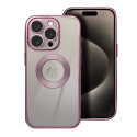 Kryt GLAM iPhone 17 Pro / 18 Pro - pudrově růžová