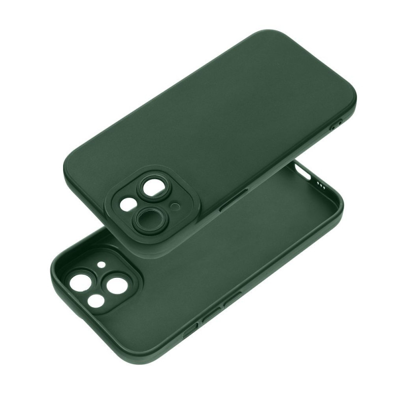 Kryt pro iPhone 17 Pro / 18 Pro - tmavě zelená (2.0, hrana u)