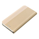 SENSITIVE BOOK flip case pro iPhone 17 Pro - zlatá