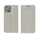 Kryt LUNA Book Gold pro iPhone 17 Pro / 18 Pro – zlatá / stříbrná