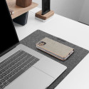 Kryt LUNA Book Gold pro iPhone 17 Pro / 18 Pro – zlatá / stříbrná
