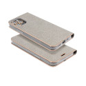 Kryt LUNA Book Gold pro iPhone 17 Pro / 18 Pro – zlatá / stříbrná